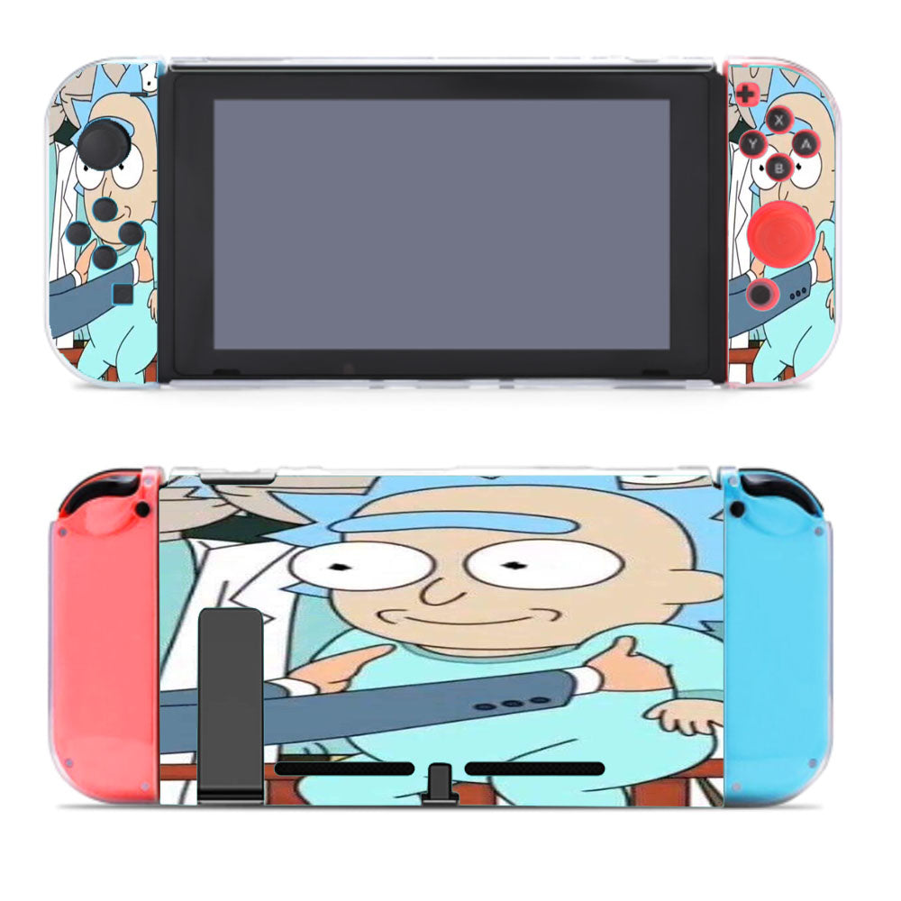 Just A Picture Of Baby Rick Passing Through Nintendo Switch Cover Case