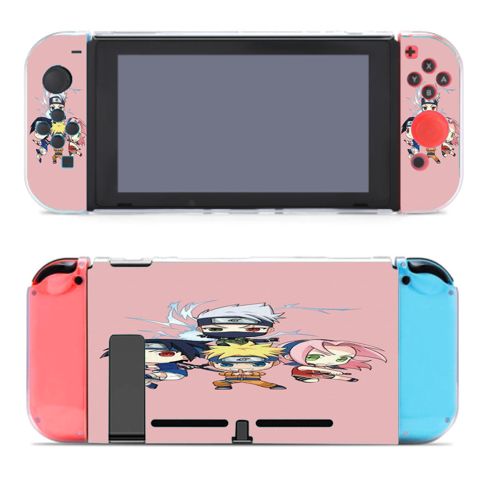Kakashi Sasuke Naruto Sakura Team Nintendo Switch Cover Case