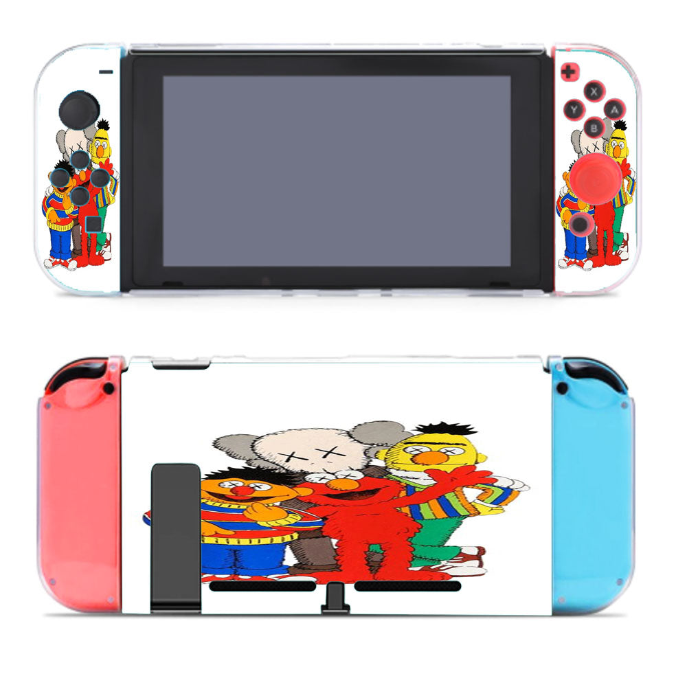 Kaws X Sesame Street F Nintendo Switch Cover Case