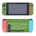 Keep Calm Yoda Hmm Nintendo Switch Cover Case