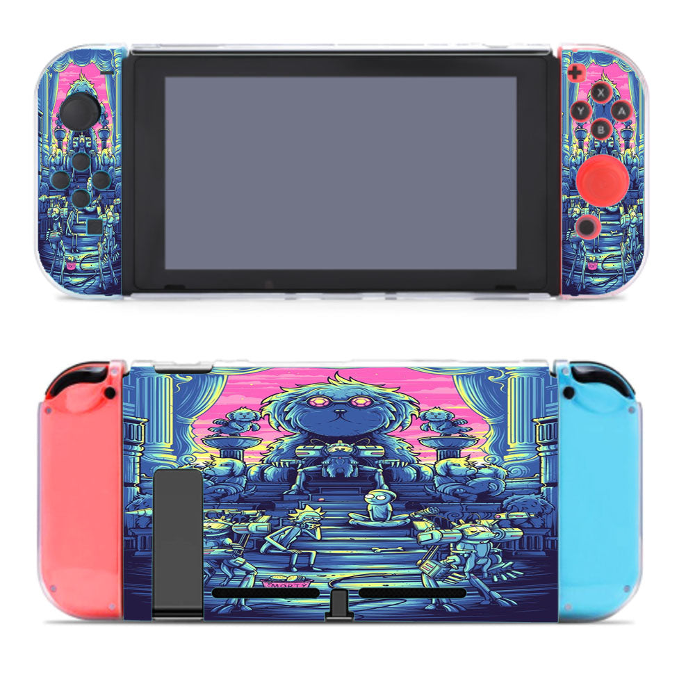 King Lawnmower Dog Rick And Morty Nintendo Switch Cover Case