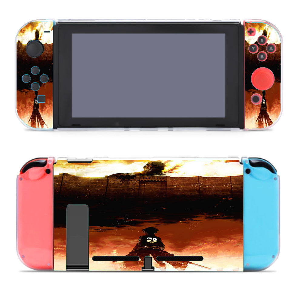 Kingdom Hearts Attack On Titan Nintendo Switch Cover Case