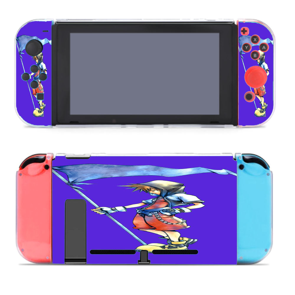 Kingdom Hearts Sora Flag Nintendo Switch Cover Case