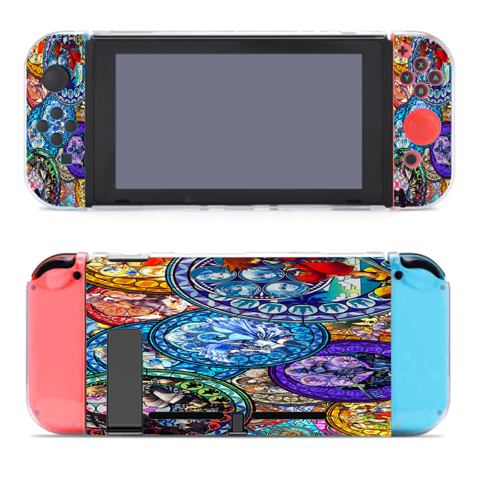 Kingdom Hearts Stained Glass Art Nintendo Switch Cover Case