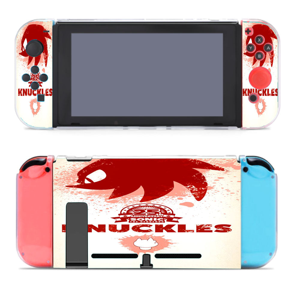 Knuckles Red Sonic Nintendo Switch Cover Case