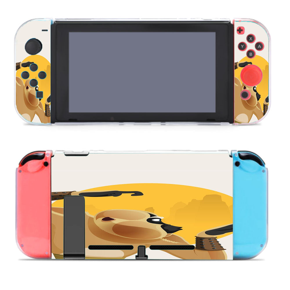 Kung Fu Panda Monkey Art Nintendo Switch Cover Case