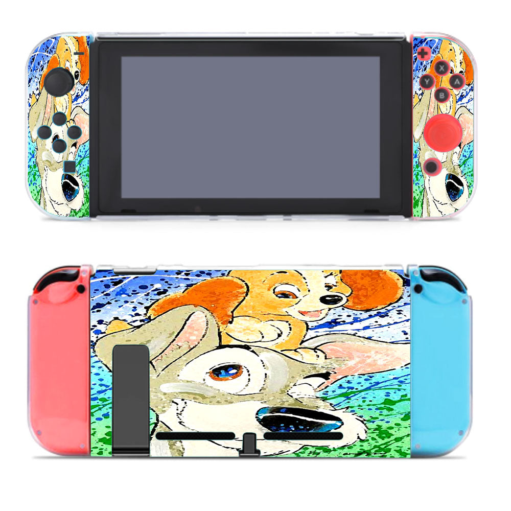 Lady & The Tramp Disney Nintendo Switch Cover Case