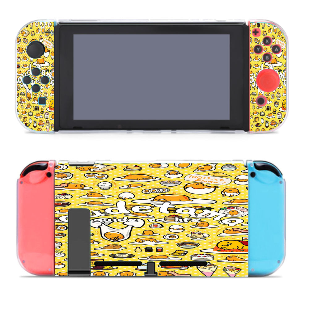 Lazy Egg Gudetama Pattern Nintendo Switch Cover Case