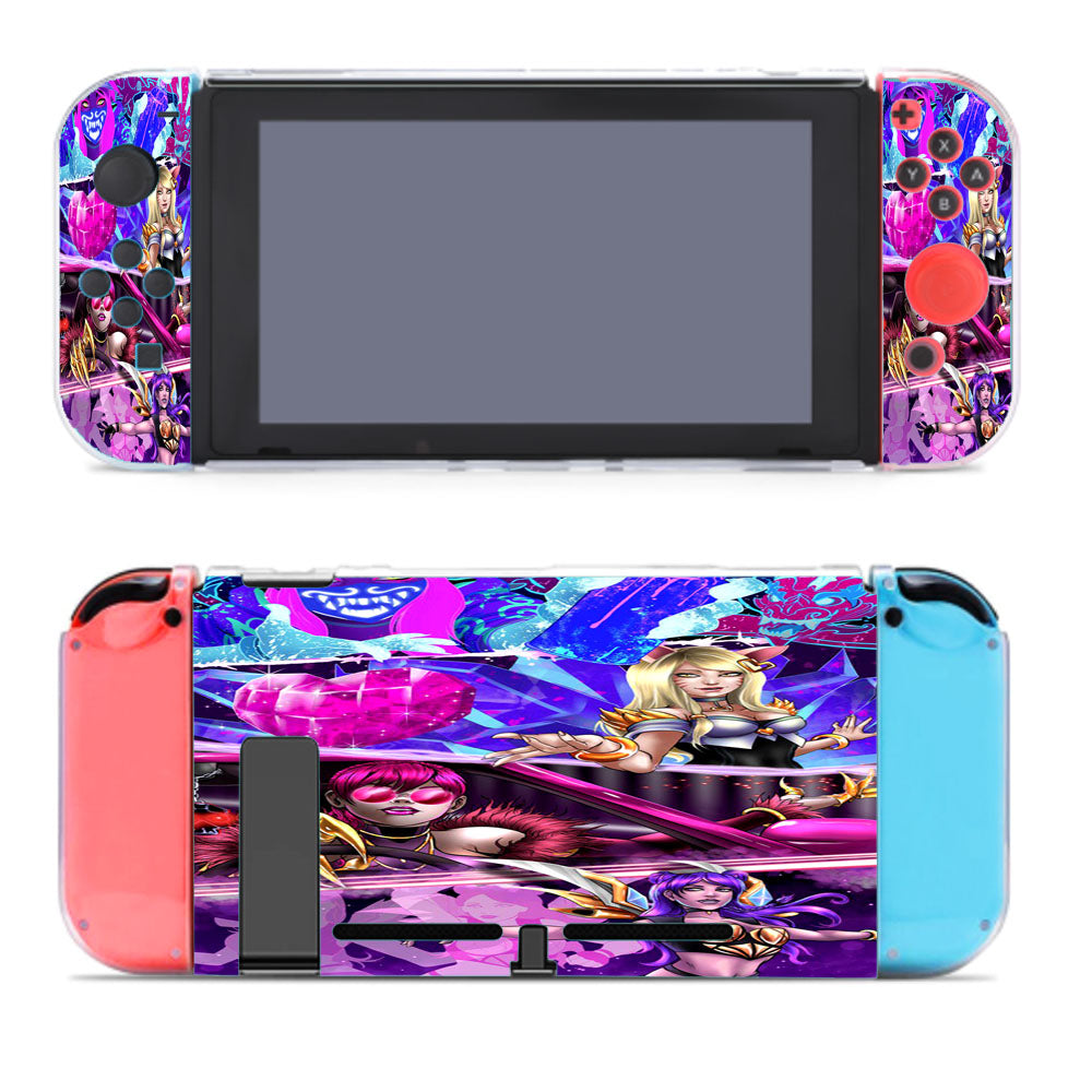 League Of Legends Comic Strip Nintendo Switch Cover Case