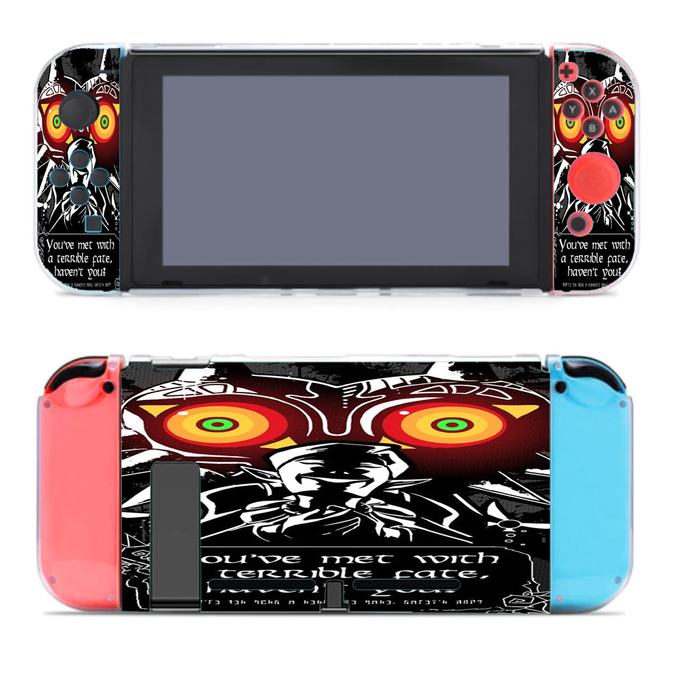 Legend Of Zelda Majoras Mask Quote Nintendo Switch Cover Case