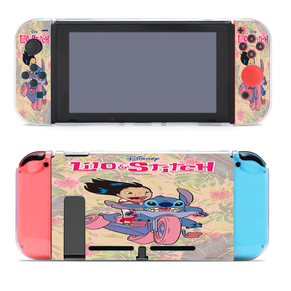 Lilo And Stitch Beach Style Wallpaper Nintendo Switch Cover Case