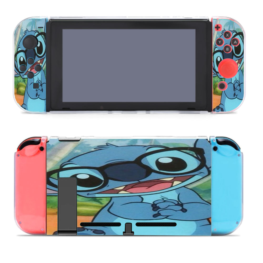Lilo And Stitch With Glasses Nintendo Switch Cover Case