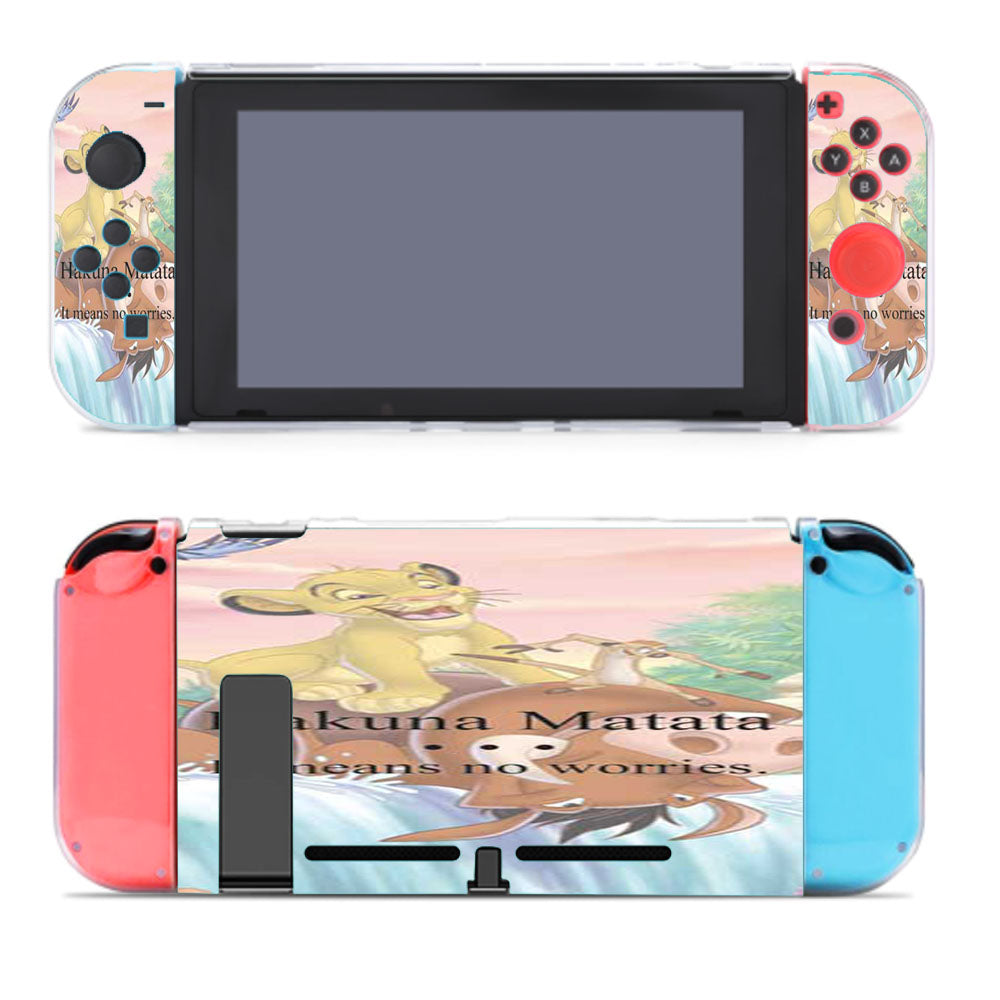 Lion King Hakuna Matata Faded Nintendo Switch Cover Case