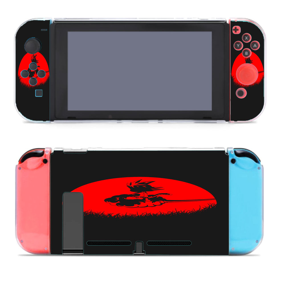 Little Goku And Cloud Nintendo Switch Cover Case