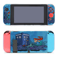Little Mermaid Meet Tardis Nintendo Switch Cover Case