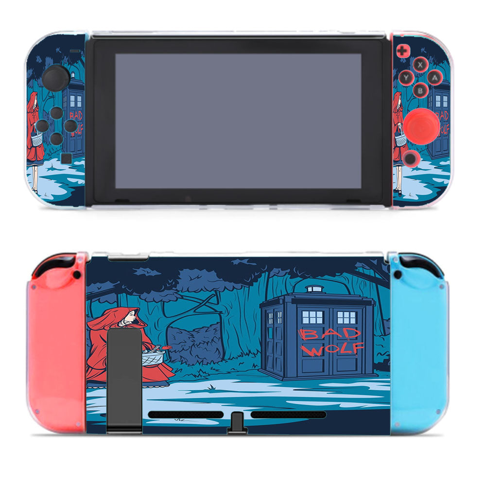 Little Red Riding Hood Tardis Nintendo Switch Cover Case