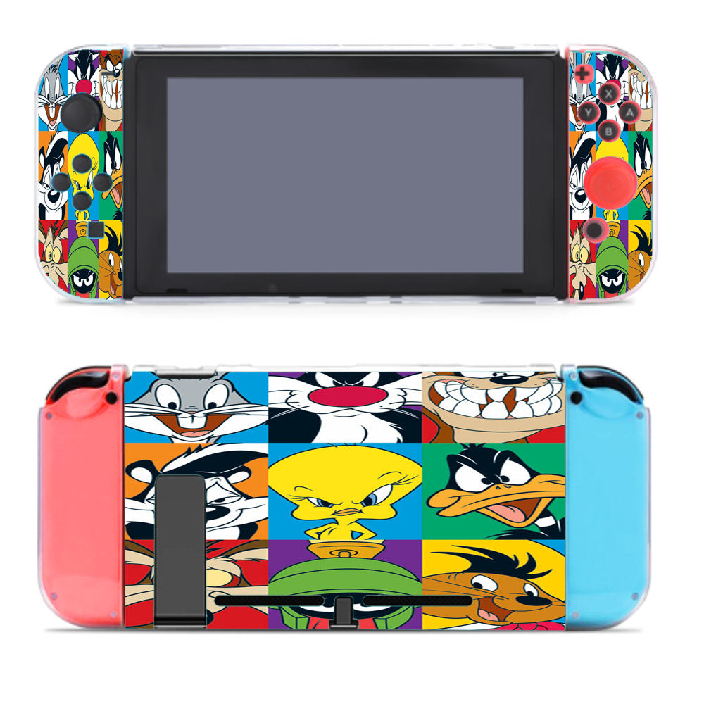 Looney Tunes Collages Characters Nintendo Switch Cover Case