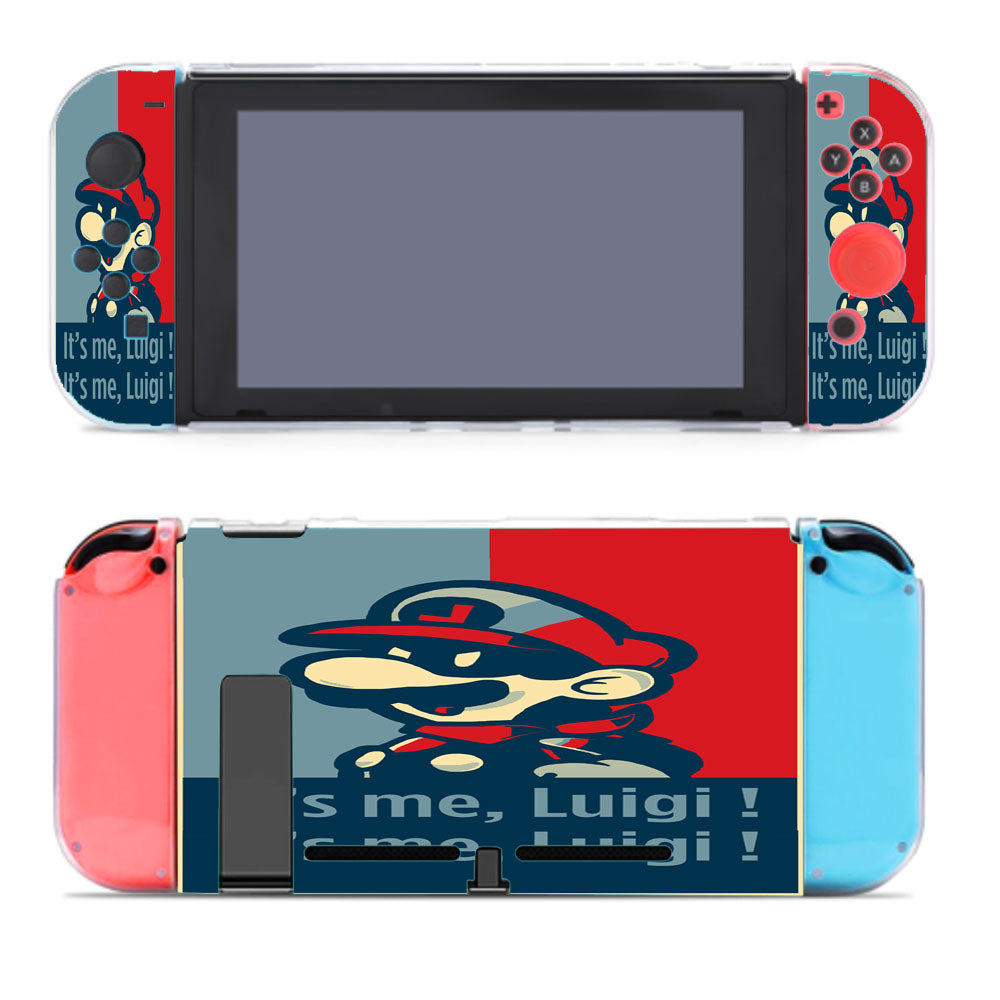 Luigi Mario Bros Obey Nintendo Switch Cover Case