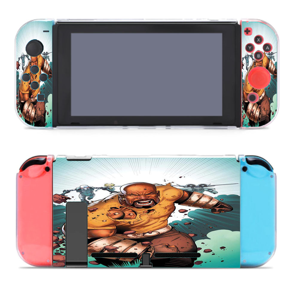 Luke Cage Marvel Comic Nintendo Switch Cover Case