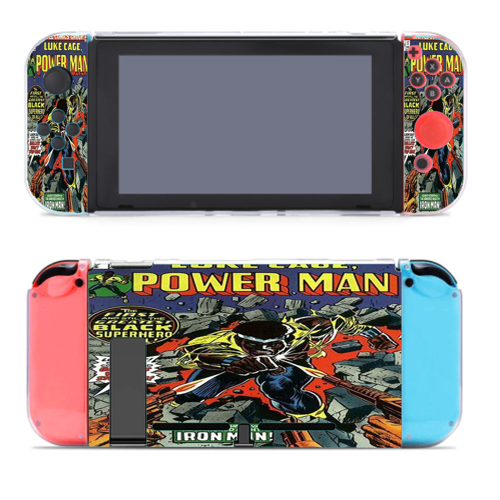Luke Cage Powerman Comic Nintendo Switch Cover Case