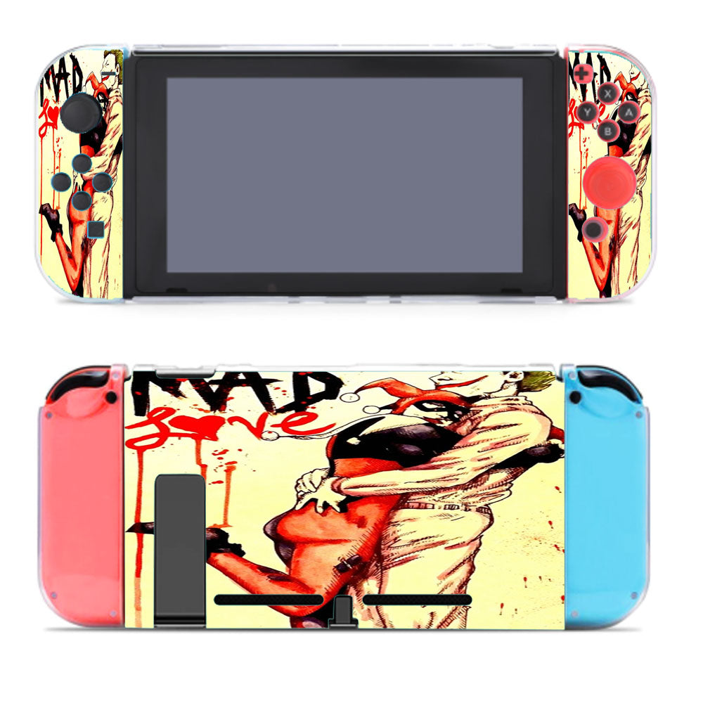 Mad Love Joker Harley Quinn Nintendo Switch Cover Case