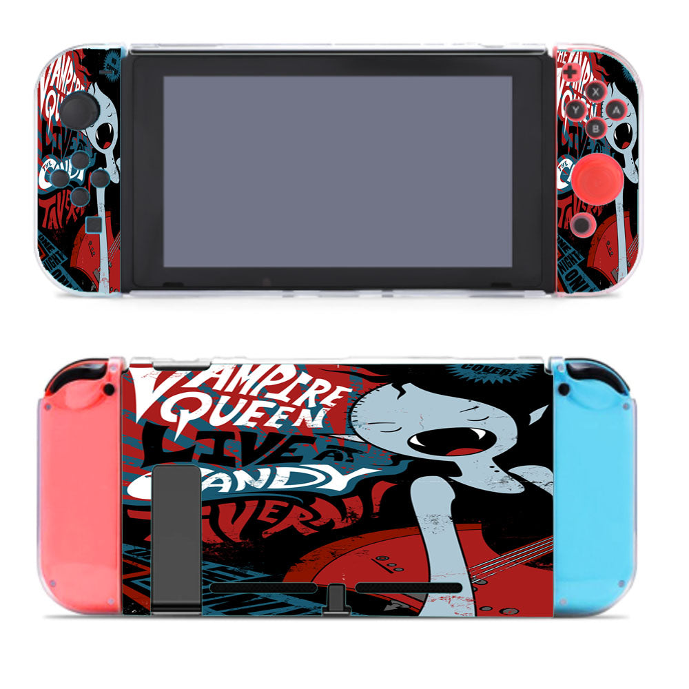 Marceline The Vampire Queen Adventure Time Concert Nintendo Switch Cover Case