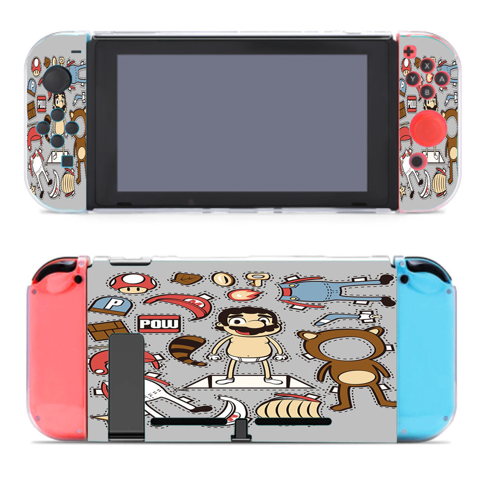 Mario Bros Dress Custome Nintendo Switch Cover Case