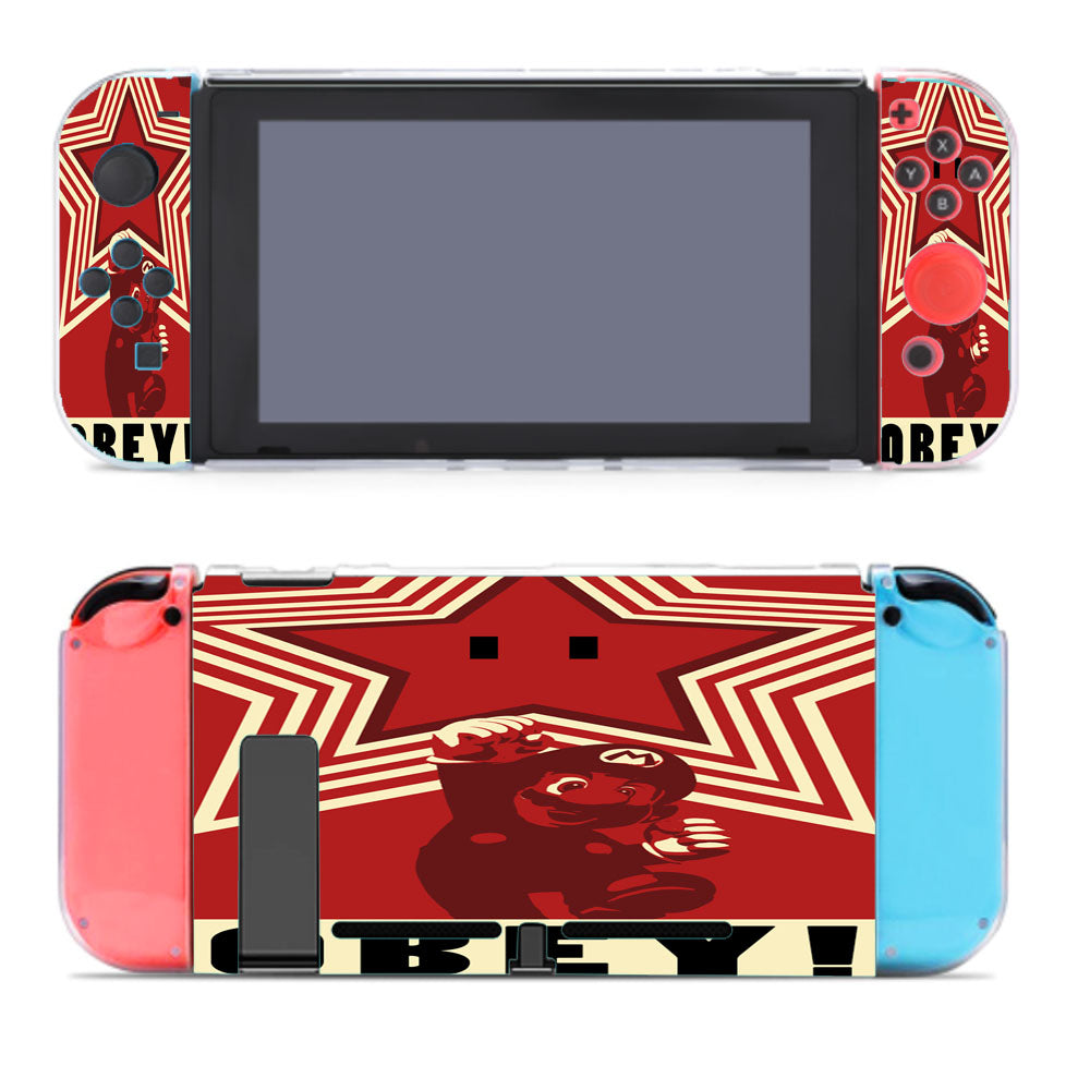 Mario Bros Obey Freedom Nintendo Switch Cover Case