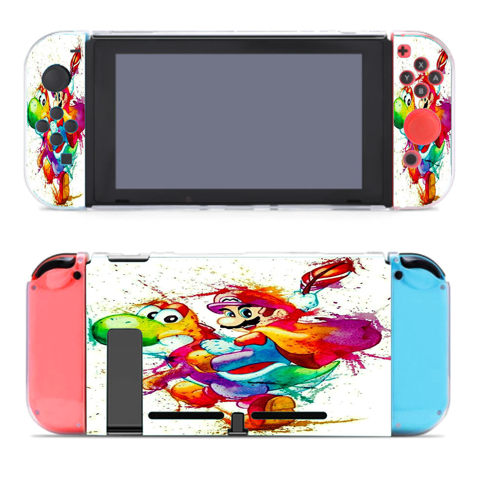 Mario Bros Watercolour Nintendo Switch Cover Case