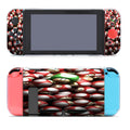 Mario Wallpaper Mushrooms Red Green Nintendo Switch Cover Case