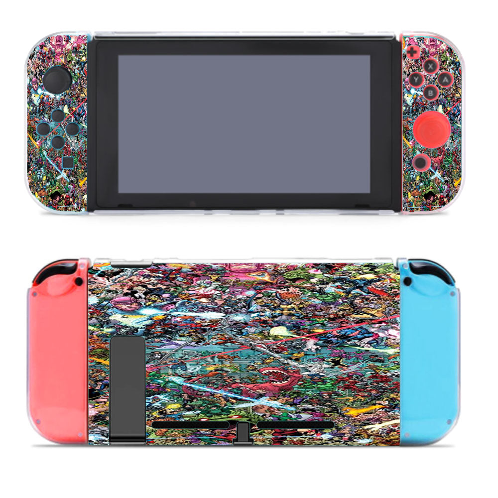 Marvel Comic All Character Collection Nintendo Switch Cover Case