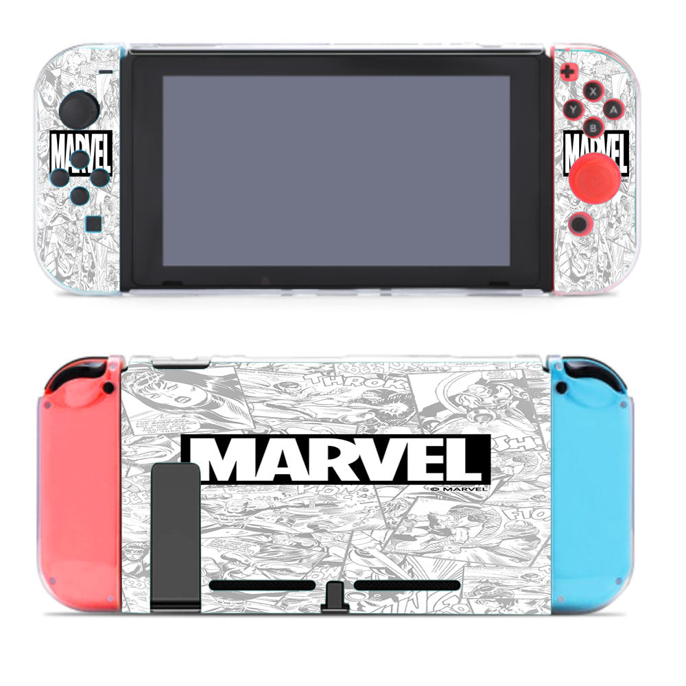 Marvel Comics Monochrome Nintendo Switch Cover Case