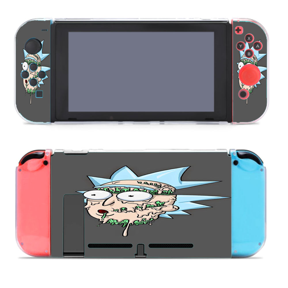 Melting Rick Nintendo Switch Cover Case