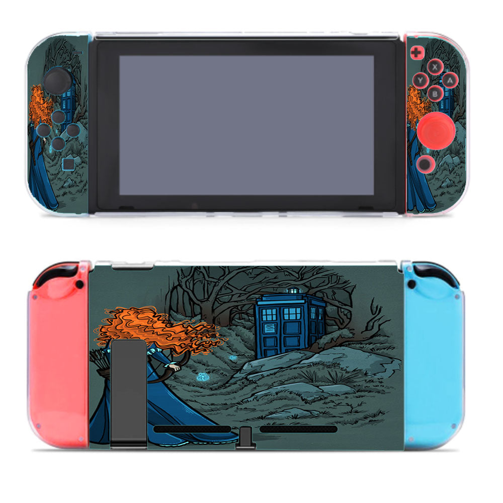 Merida Tardis Dr Who Nintendo Switch Cover Case