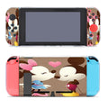 Mickey And Minnie Kiss Sepia Nintendo Switch Cover Case