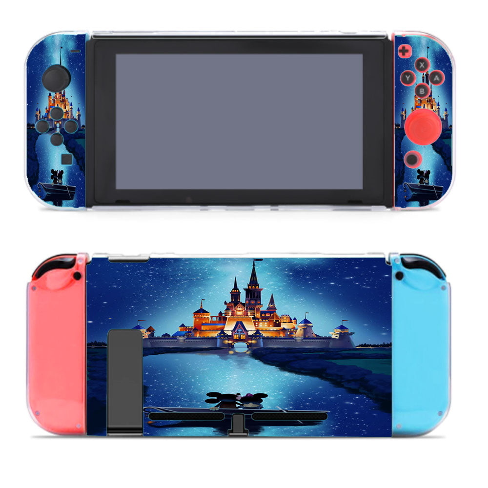 Mickey And Minnie Mouse At Castle Night Nintendo Switch Cover Case