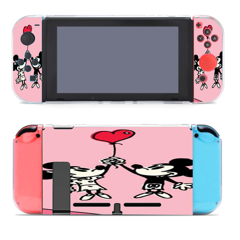 Mickey And Minnie Valentine Nintendo Switch Cover Case