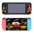 Mickey Mouse Coach Black Flowers Nintendo Switch Cover Case