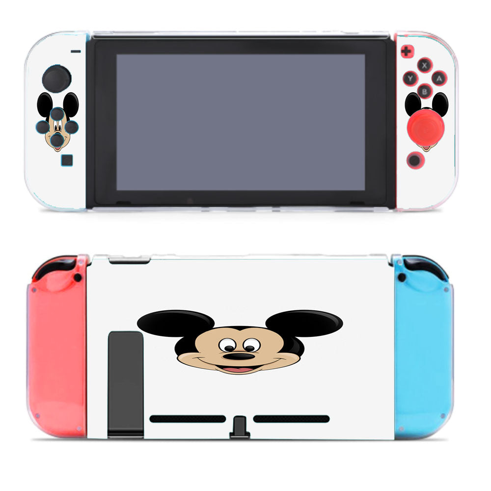 Mickey Mouse Logo White Nintendo Switch Cover Case