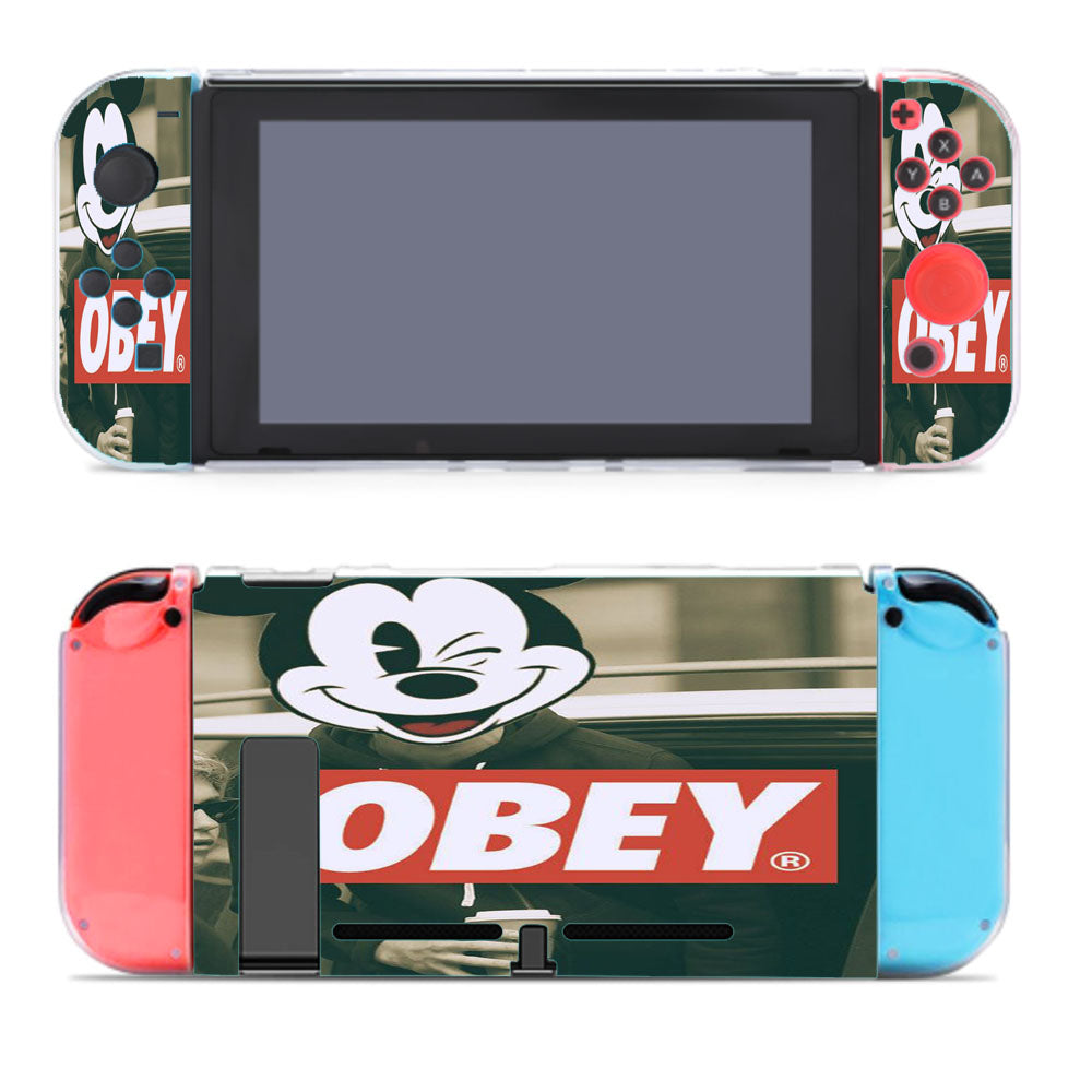 Mickey Mouse Obey Nintendo Switch Cover Case