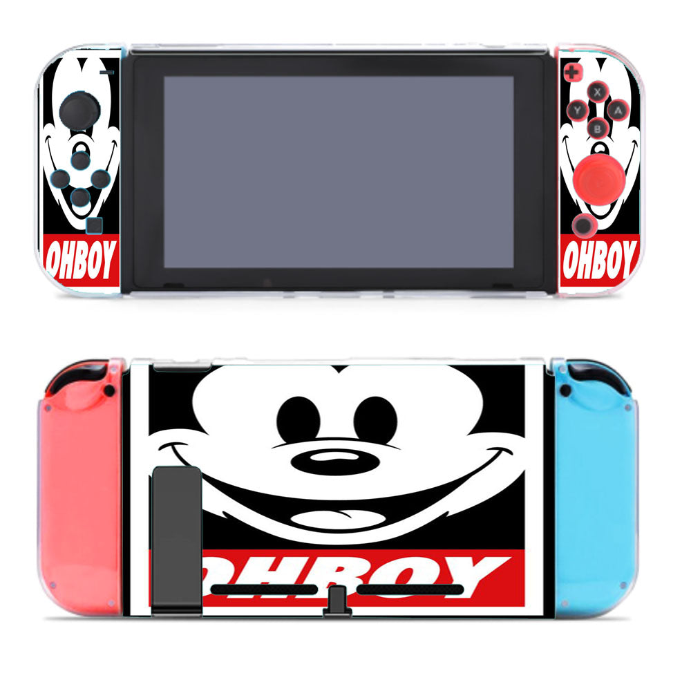 Mickey Mouse Obey Ohboy Nintendo Switch Cover Case