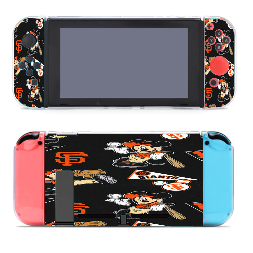 Mickey Mouse San Francisco Giants Nintendo Switch Cover Case