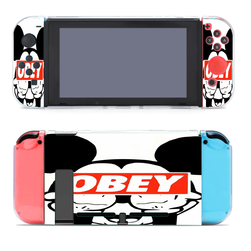 Mickey Obey Style Nintendo Switch Cover Case