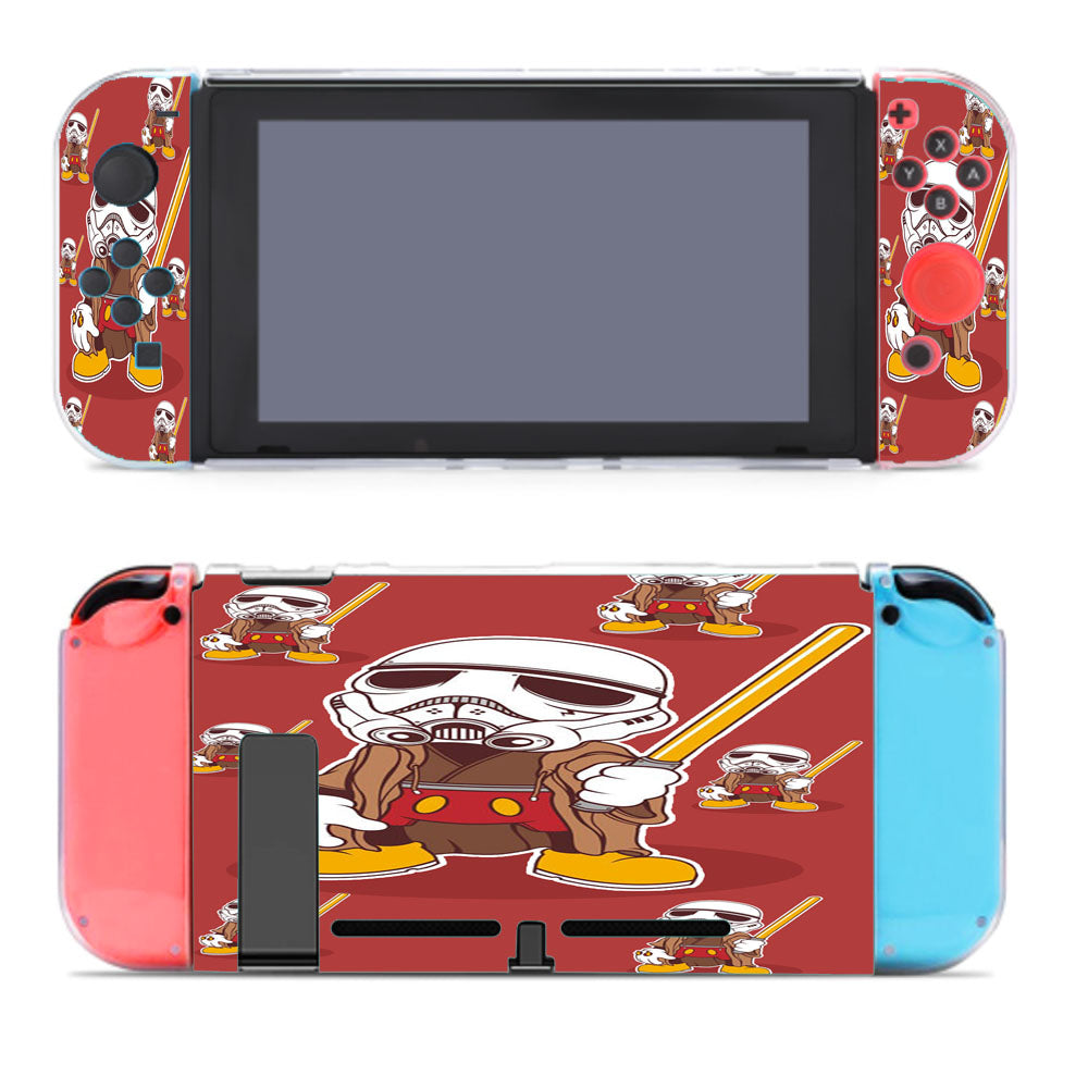 Mickey Wars Pattern Nintendo Switch Cover Case