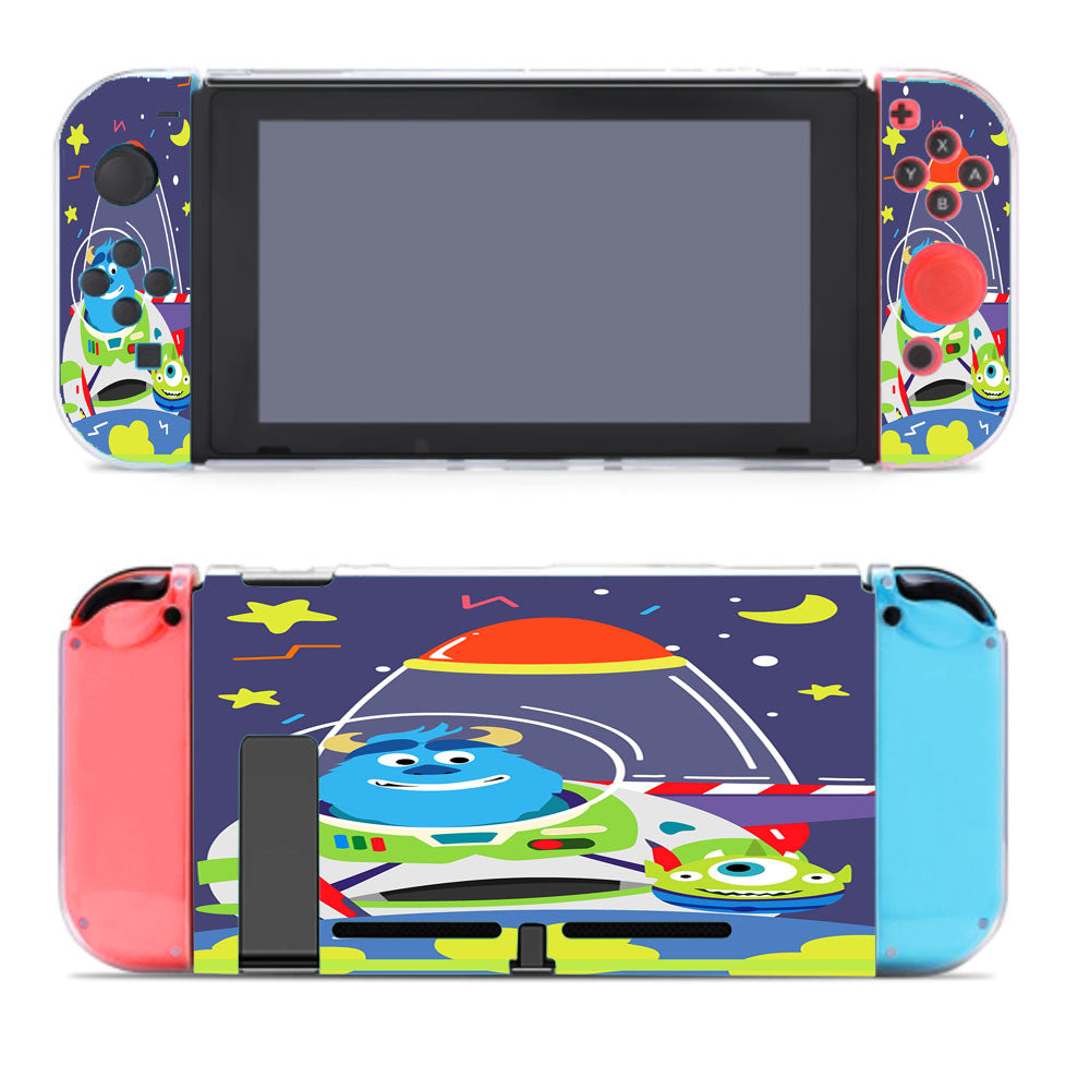 Mike And Whisk Monster Inc Green Man Nintendo Switch Cover Case