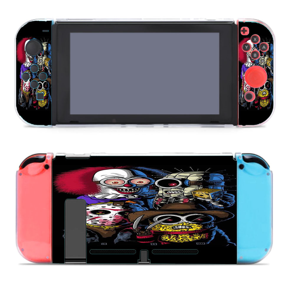 Minion Horror Division Illustration Style Nintendo Switch Cover Case