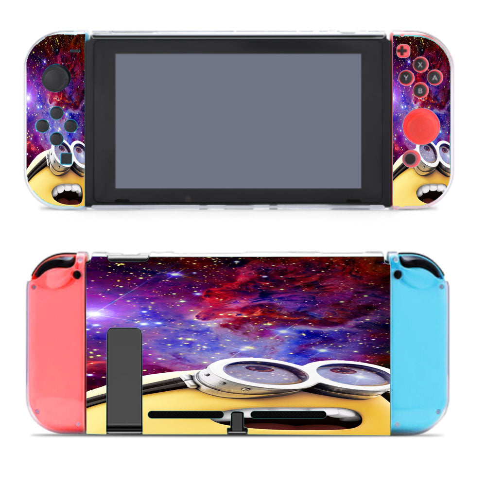 Minion Look Galaxy Nebula Nintendo Switch Cover Case
