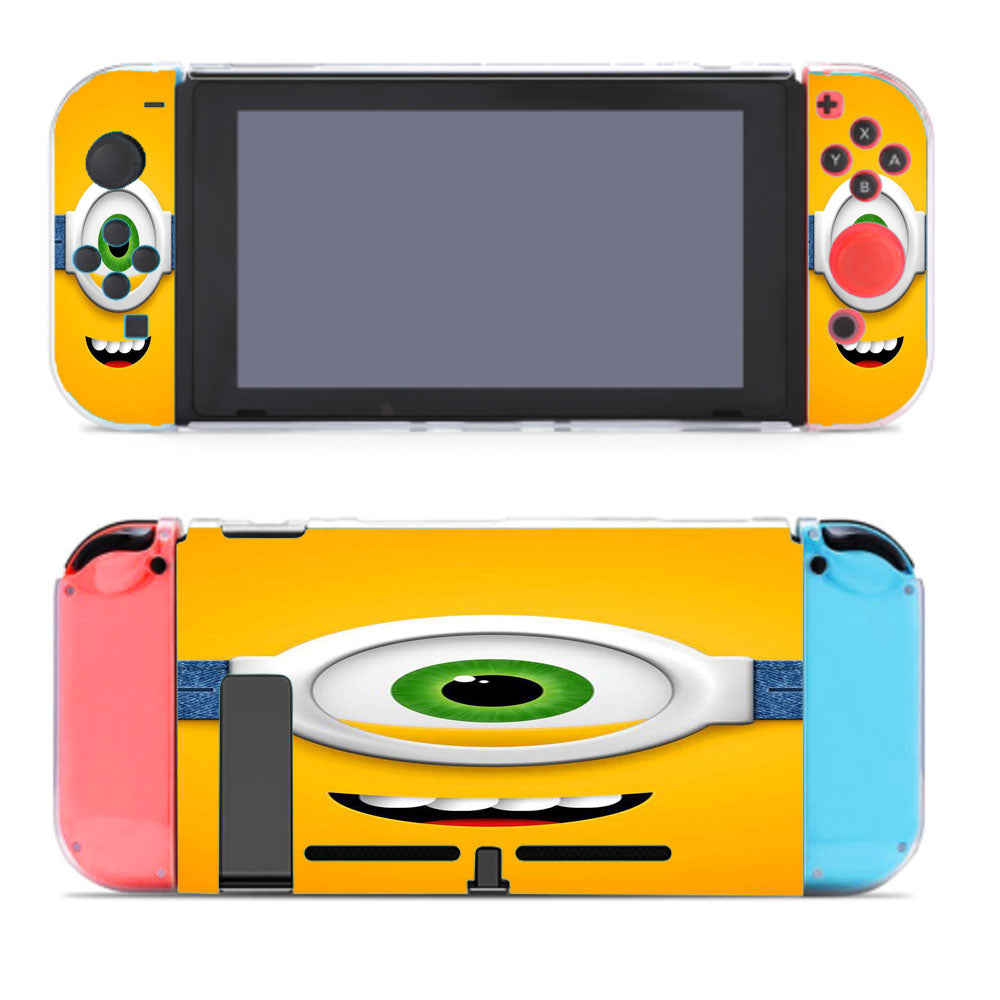 Minion One Eye Smiley Yellow Nintendo Switch Cover Case