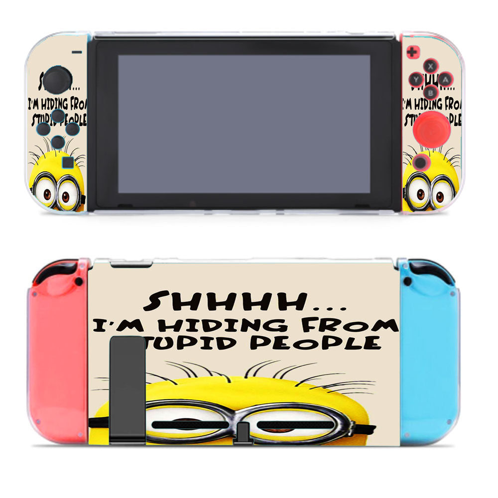 Minion Quote Nintendo Switch Cover Case
