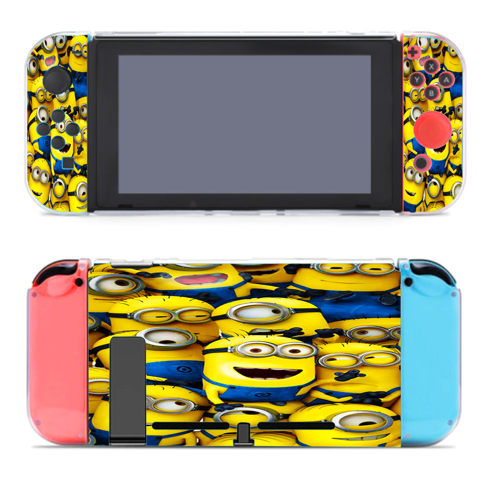 Minions Characters Collage Nintendo Switch Cover Case